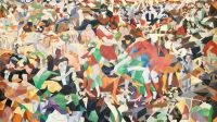 Exposition- Le Paris de la modernité- Petit Palais- Gino Severini, La Danse du panpan au Monico, 1910-1911 © Centre Pompidou, MNAM-CCI, Dist. RMN-Grand Palais, Hélène Mauri