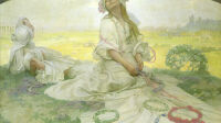 Exposition Alphonse Mucha à l'Hôtel de Caumont - Chant de bohème, Mucha, 1918