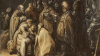 Rembrandt, l'Adoration des mages, 1628