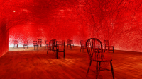 Exposition Chiharu Shiota Fondation Tapies - Entre nous, 2020