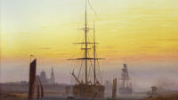 Exposition Friedrich Alte Nationalgalerie - Caspar David Friedrich Der Greifswalder Hafen, 1818- 1820