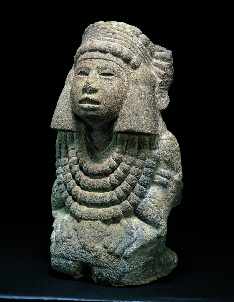 Sculpture anthropomorphe de déesse