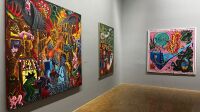 Vue de l'exposition Hervé Di Rosa au Centre Pompidou (2)