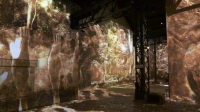 Vue Exposition Egypte Atelier des Lumières 14