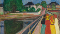Edvard Munch The Girls on the Bridge, 1902