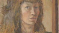 Irène Zurkinden, Autoportrait, huile sur carton, 1947, 35 x 27 cm.