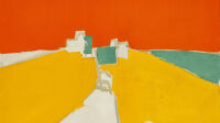 Nicolas de Staël, Agrigente (détail), 1953-1954, © 2023, ProLitteris, Zurich