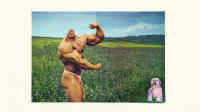 Tomi Ungerer, Mr. Muscle, 2004, Collection Würth, Inv.9838, Photo _ Archiv Würth © DR