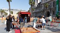 Animations sur le parvis de l'Hôtel de Ville, © Ville de Paris