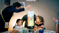 Atelier enfant, Dans les nuages, Palais de Tokyo © Palais de Tokyo