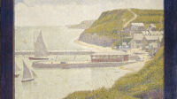 Pret Orsay - 150 ans impressionnisme - Musee Baron Gerard - Georges Seurat, Port-en-Bessin, avant-port, marée haute, 1888, huile sur toile ©Musée d'Orsay - RMN Grand Palais - Patrice Scmidt