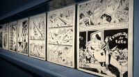 vue exposition BD - centre pompidou 6
