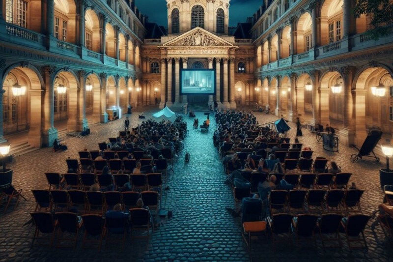 Le cinéma en plein air de la Monnaie de Paris est de retour !