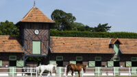 Hars de Jardy en juillet 2019..Le haras de Jardy propriete du Departement des Hauts-de-Seine est le premier centre equestre de France. L'ensemble le plus remarquable est la ? Cour des 49 ?.