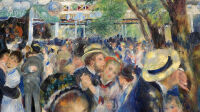 Pierre Auguste Renoir 1876 Bal du moulin de la Galette 5 détail