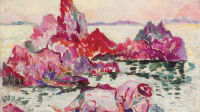 exposition Henri Manguin au soleil du midi - Villa Théo au Lavandou Henri Manguin, La Naïade, Cavalière 1906, Collection particulière exposition Henri Manguin au soleil du midi - Villa Théo au Lavandou Henri Manguin, La Naïade, Cavalière 1906, Collection particulière