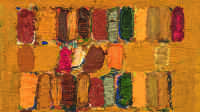 Exposition Jean-Michel Coulon au Musée du Protestantisme c. 1970-90. Huile sur bois 14x18 cm CR N°0234H-jpg