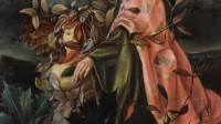 Galerie Minsky, Exposition Leonor Fini, Autoportrait avec Stanislao Lepri, 1943-43