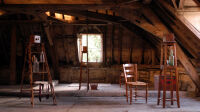 les greniers de la maison de Nicephore Niepce.