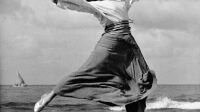 Exposition Paula Padani - Musée d'art et d'histoire du judaïsme - Paula Padani, Plage de Tel Aviv, vers 1942© Photographie Paul Goldman