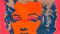 Exposition Andy Warhol, La banque, Musée des cultures et du paysage de Hyères Marilyn_orange
