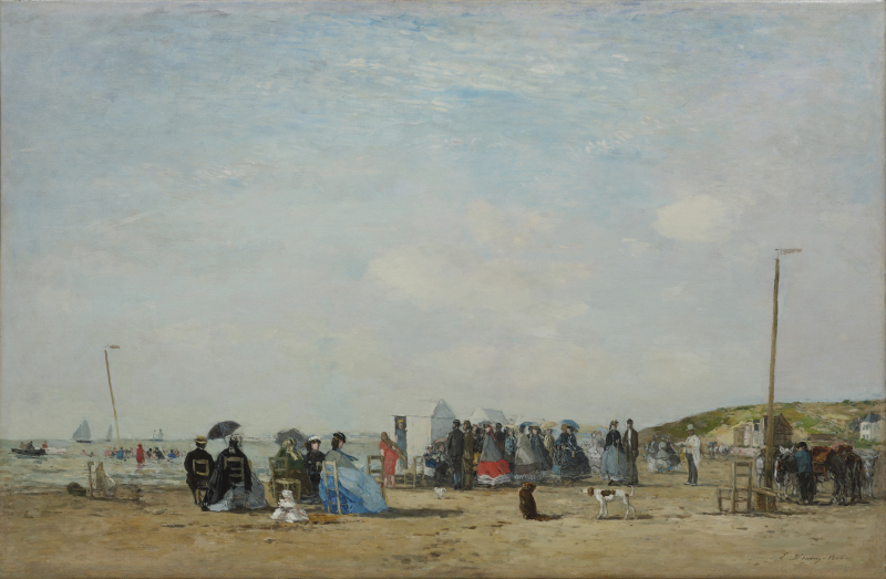 Eugène Boudin va au-delà du ciel au musée Marmottan Monet