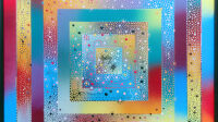 Exposition Une vie en couleurs, Hodin, Terra Nova, 2013 © Musée du Touqet