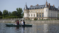 Domaine national de Rambouillet, promenade en barque sur le canal