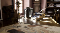 Vue Maison Gachet, Salon focus, ©Arthenon