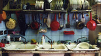 Exposition Matière terrestre, Centre photographique de Rouen Normandie, Françoise Huguier, Kommunalka, Saint-Pétersbourg, 2000-2007