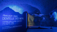 Exposition Reticulum Maris, Musée des Dentelles et Broderies, Vue de l'exposition - credit photo Pascal Auvé