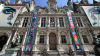 exposition De Paris à Belem, Shepard Fairey Hôtel de ville, in situ (1)