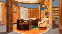 Pierre Charreau, Bureau-bibliothèque des appartements intimes d’une Ambassade française à l’exposition internationale de 1925 1924-1925