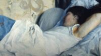 In bed, Federico Zandomeneghi, 1878