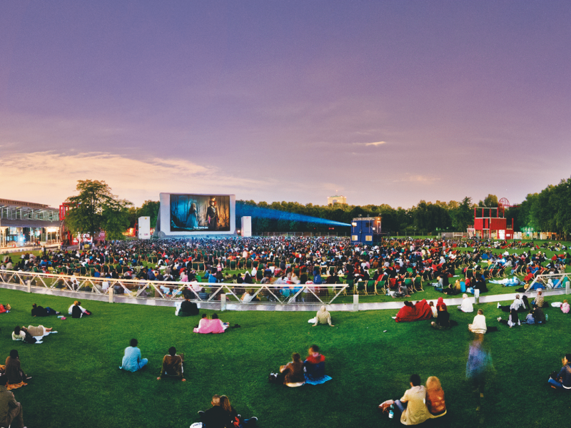 C'est le retour des cinémas en plein air ! 