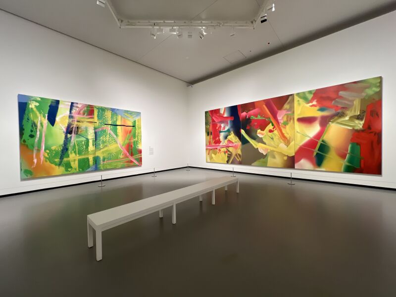 60 ans de créations de Gerhard Richter 