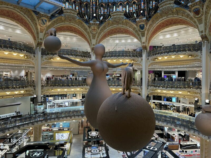 Le Centre Pompidou s'invite aux Galeries Lafayette