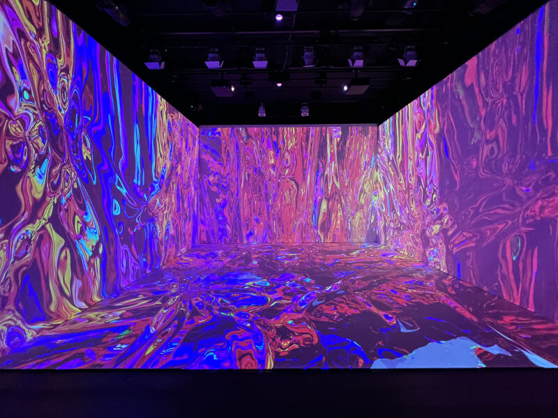 Le coeur de l'exposition Couleurs de Corée 