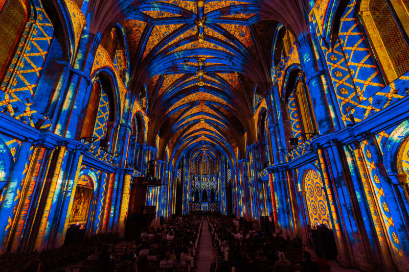 Luminiscence : le spectacle revient à l'Eglise Saint-Eustache ! 