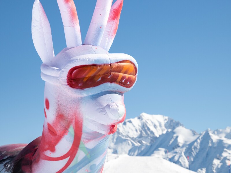 Le Street Art recouvre la montagne !