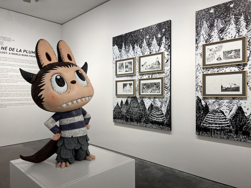 On a visité l'exposition Labubu