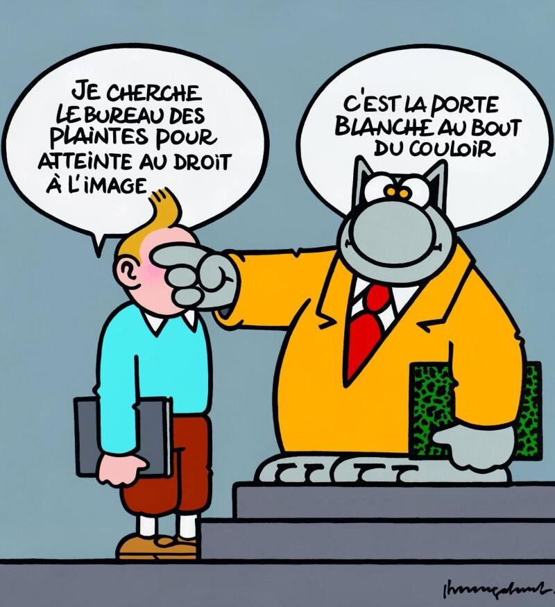 Geluck sort les griffes (et le stylo) au musée Maillol