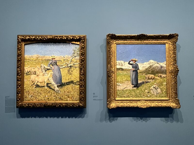 Segantini recouvre les sommets alpins de grandiose !