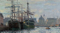 12.Claude MONET Le Bassin du Commerce, Le Havre © MBA Liège La Boverie