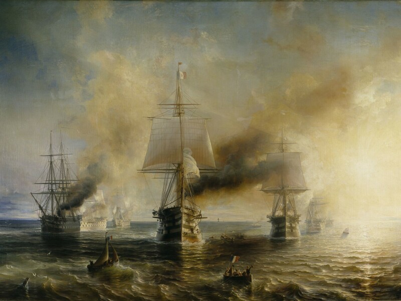 400 ans de passion entre la Marine et les peintres