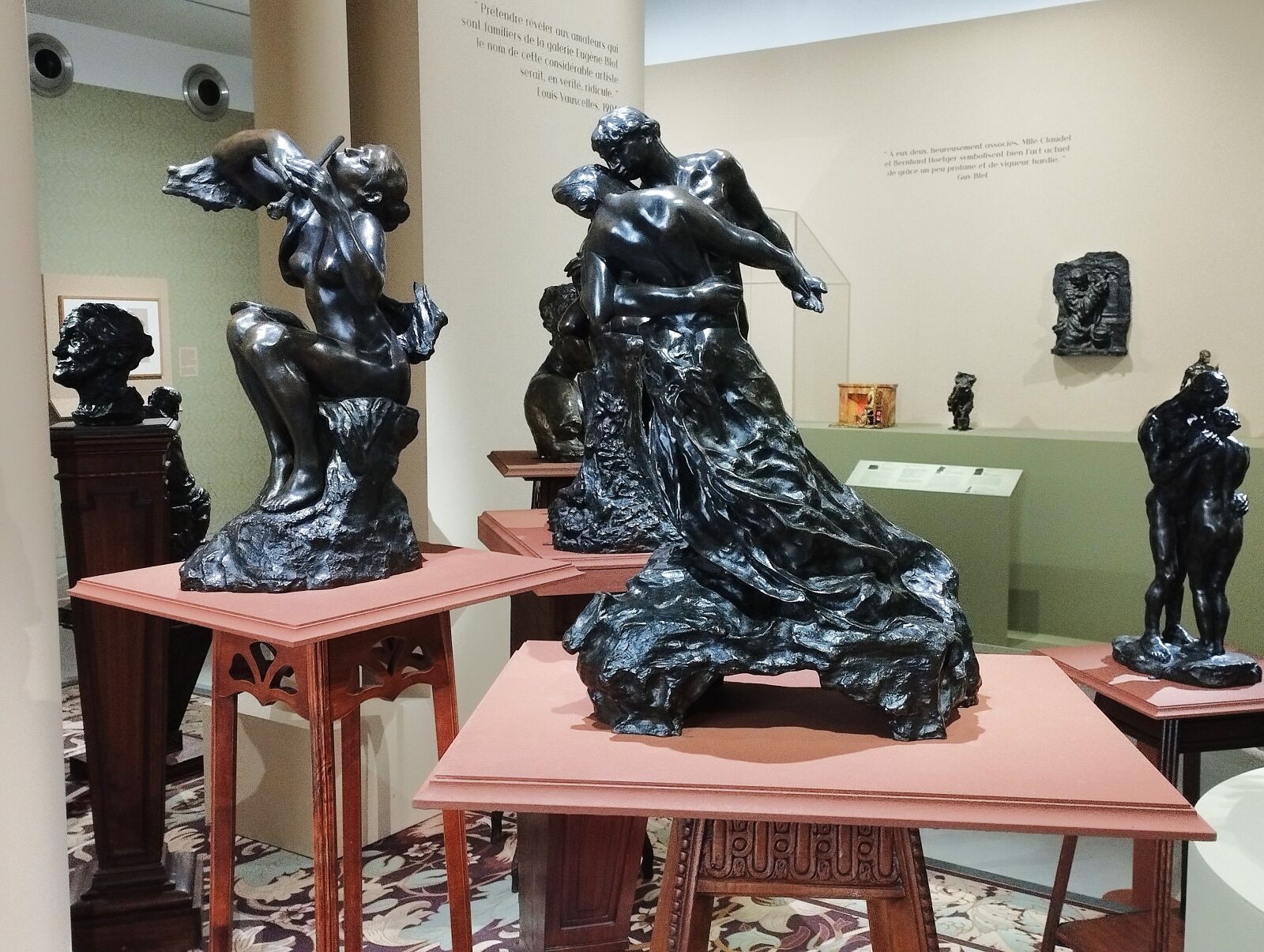 CAMILLE CLAUDEL ET BERNHARD HOETGER AU MUSÉE CAMILLE CLAUDEL