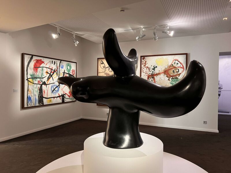 Joan Miro au Musée Hyacinthe Rigaud 