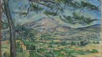 Paul Cezanne, Montagne Sainte-Victoire with Large Pine, vers 1887, huile sur toile, The Courtauld Institute of Art, Londres © Courtauld