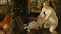 Tintoret, Suzanne et les vieillards, vers 1555-1556, huile sur toile, 146 × 193,6 cm Vienne, Kunsthistorisches Museum, Gemäldegalerie ©KHM-Museumsverband Tintoret, Suzanne et les vieillards, vers 1555-1556, huile sur toile, 146 × 193,6 cm Vienne, Kunsthistorisches Museum, Gemäldegalerie ©KHM-Museumsverband
