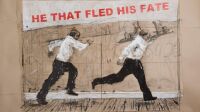 William Kentridge, Drawing for The Refusal of Time (He That Fled His Fate), 2011